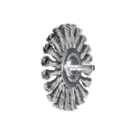 Pferd Mounted Knot Wheel, .014CS Wire, 4 763933